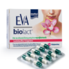 Intermed Eva Biolact Capsules, Προβιοτικά για την Αποκατάσταση και Διατήρηση Φυσιολογικής Χλωρίδας του Εντέρου και του Κόλπου, 20 κάψουλες