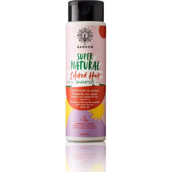 garden super natural colored hair shampoo